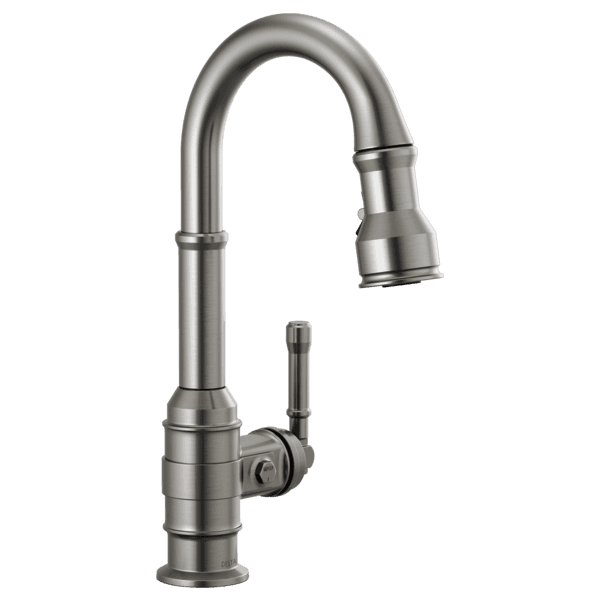 Delta Broderick™: Single Handle Pull-Down Bar/Prep Faucet material
