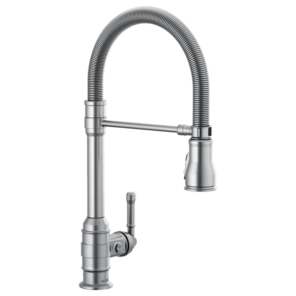 Delta Broderick™: Single Handle Pull-Down Kitchen Faucet With Spring Spout material