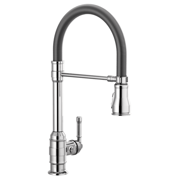 Delta Broderick™: Single Handle Pull-Down Kitchen Faucet With Spring Spout material