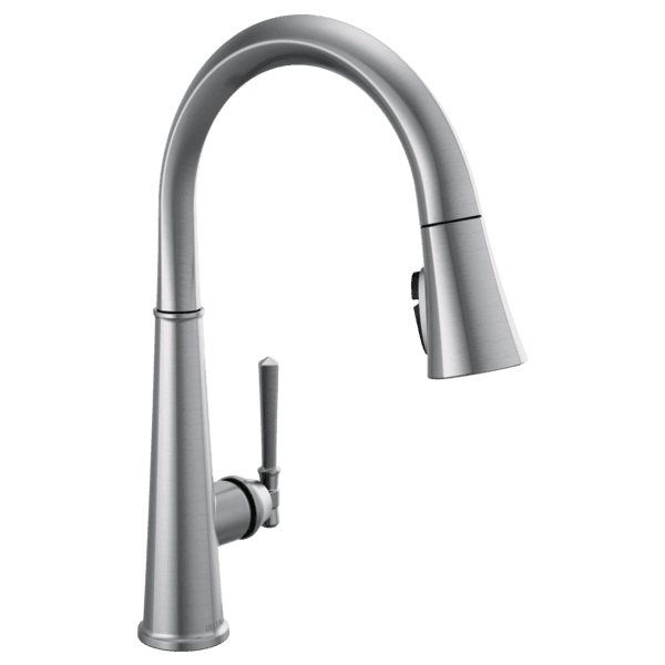 Delta Emmeline™: Single Handle Pull Down Kitchen Faucet material