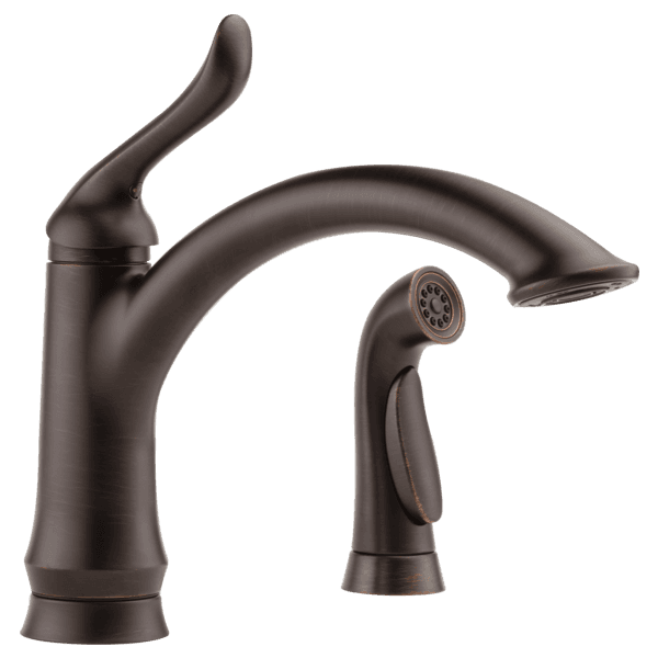 Delta Linden™: Single Handle Kitchen Faucet with Spray material