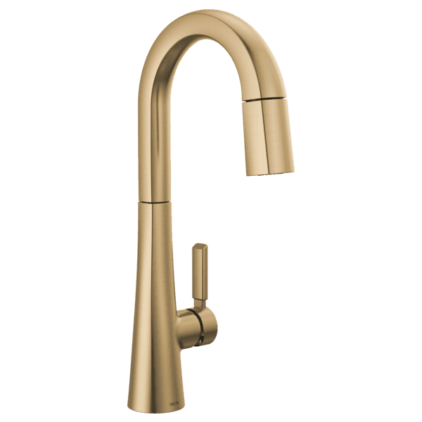 Delta Monrovia™: Single Handle Pull-Down Bar/Prep Faucet material