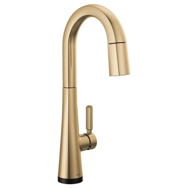 Delta Monrovia™: Single Handle Pull-Down Bar/Prep Faucet with Touch2O Technology material