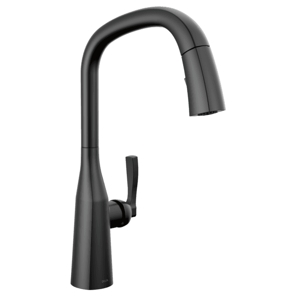 Delta Stryke®: Single Handle Pull Down Kitchen Faucet material
