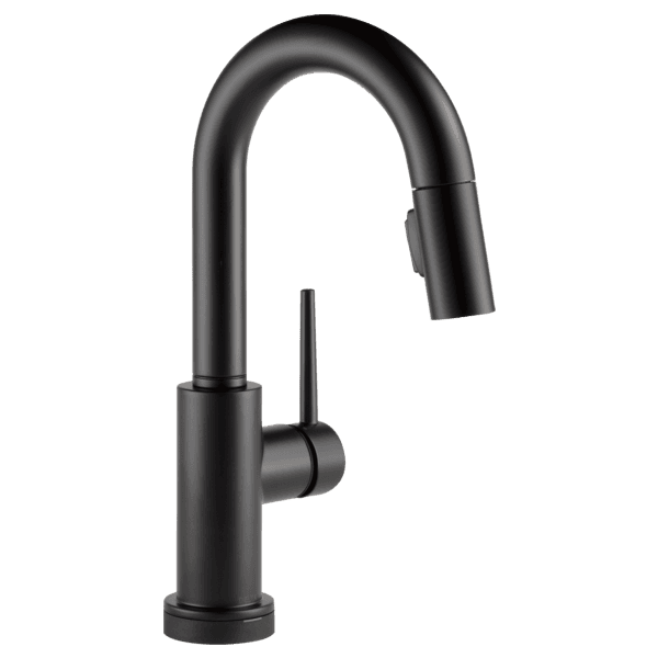 Delta Trinsic®: Single Handle Pull-Down Bar / Prep Faucet with Touch 2 O® Technology material