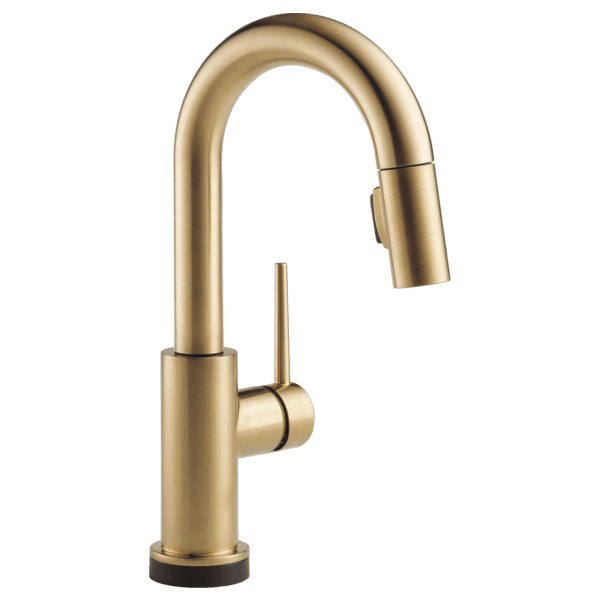 Delta Trinsic®: Single Handle Pull-Down Bar / Prep Faucet with Touch 2 O® Technology material