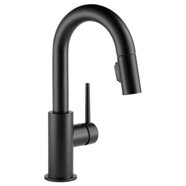 Delta Trinsic®: Single Handle Pull-Down Bar/Prep Kitchen Limited Swivel material