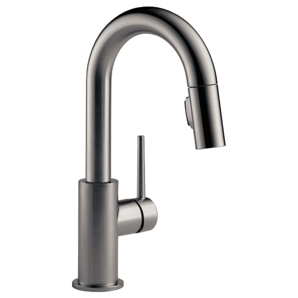 Delta Trinsic®: Single Handle Pull-Down Bar/Prep Kitchen Limited Swivel material