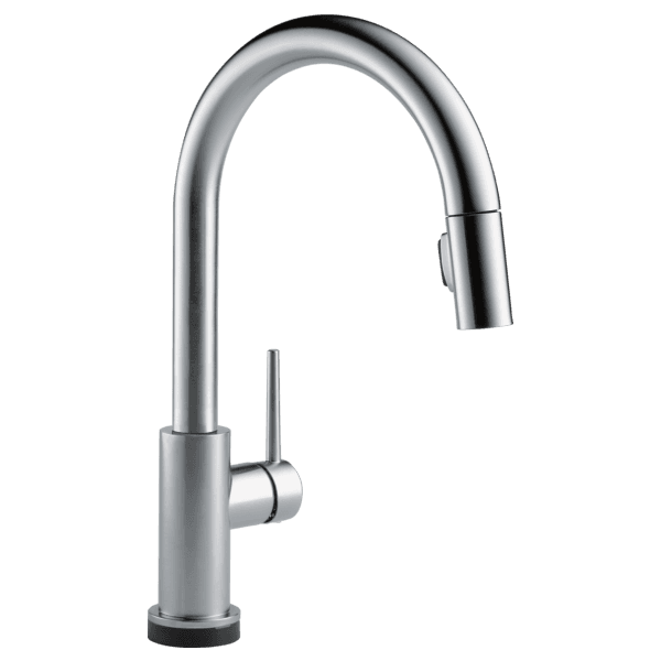 Delta Trinsic®: Single Handle Pull-Down Kitchen Faucet with Touch 2 O® Technology material