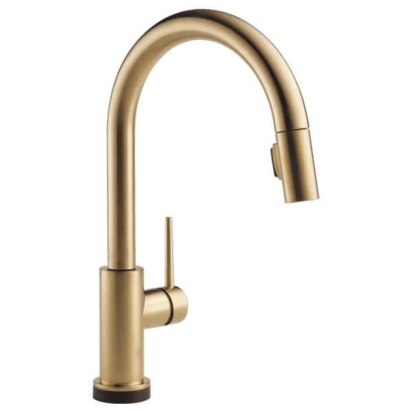 Delta Trinsic®: Single Handle Pull-Down Kitchen Faucet with Touch 2 O® Technology material