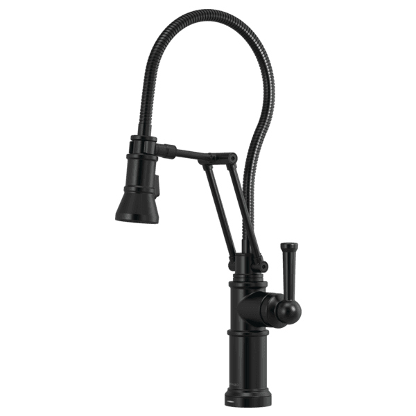 Brizo Artesso®: Smarttouch® Articulating Faucet With Finished Hose material
