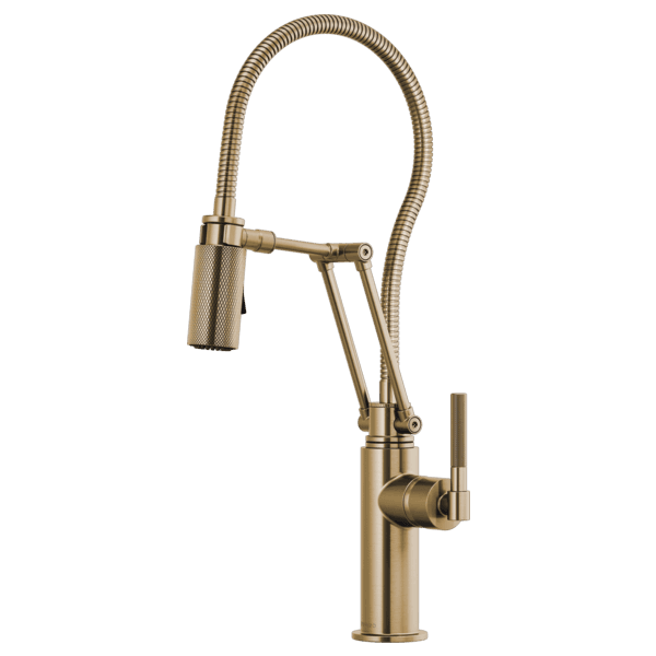 Brizo Litze®: Articulating Faucet With Finished Hose material