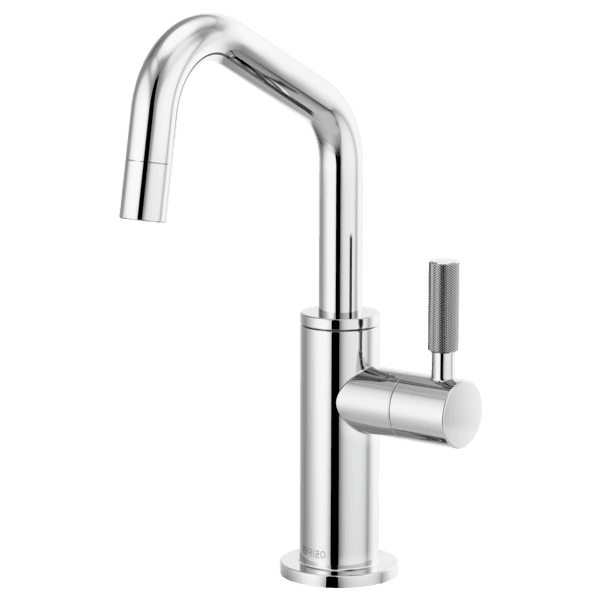 Brizo Litze®: Beverage Faucet with Angled Spout and Knurled Handle material