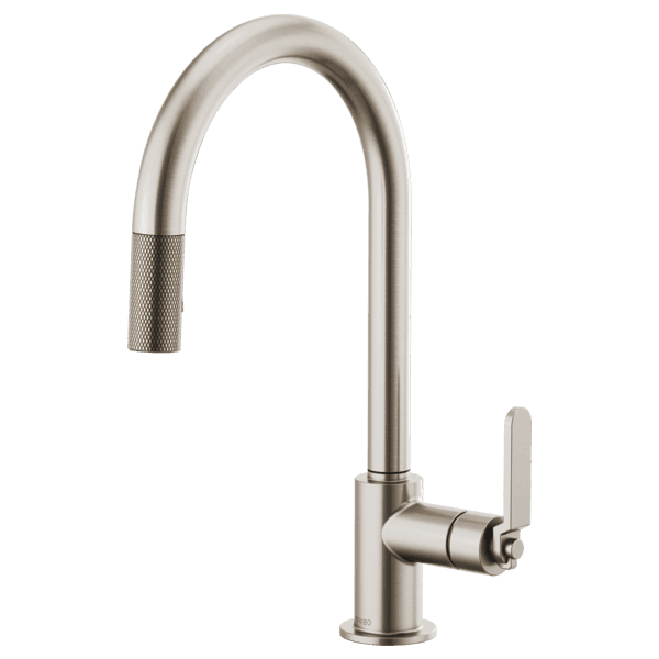 Brizo Litze®: Pull-Down Faucet with Arc Spout and Industrial Handle material
