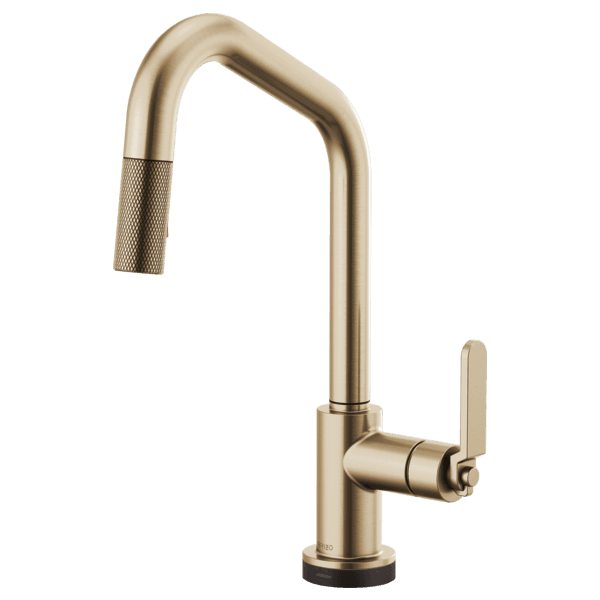 Brizo Litze®: SmartTouch® Pull-Down Kitchen Faucet with Angled Spout and Industrial Handle material