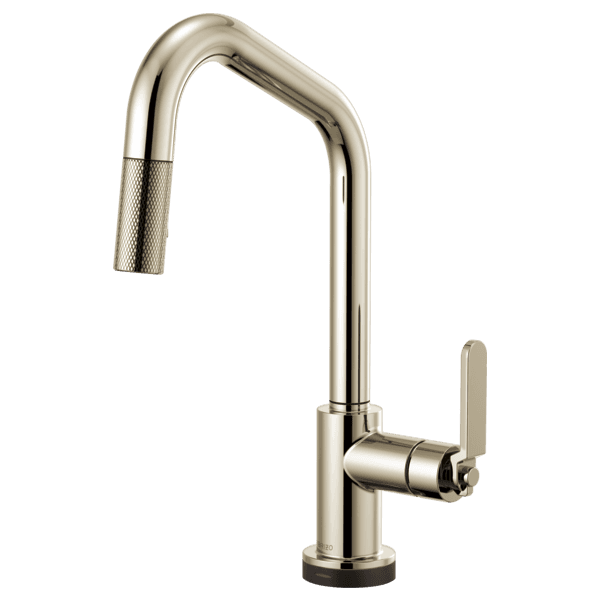 Brizo Litze®: SmartTouch® Pull-Down Kitchen Faucet with Angled Spout and Industrial Handle material