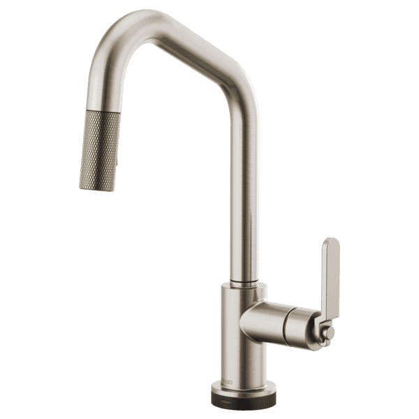 Brizo Litze®: SmartTouch® Pull-Down Kitchen Faucet with Angled Spout and Industrial Handle material