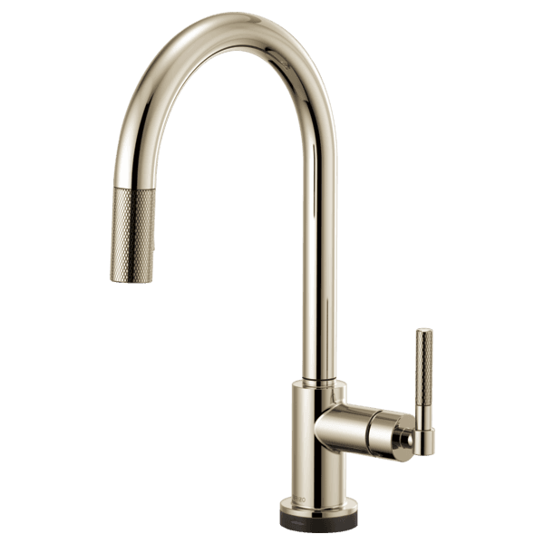 Brizo Litze®: SmartTouch® Pull-Down Kitchen Faucet with Arc Spout and Knurled Handle material