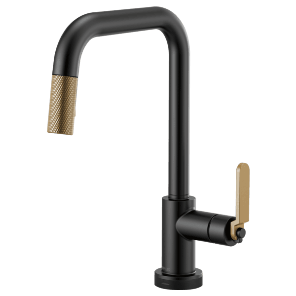 Brizo Litze®: SmartTouch® Pull-Down Kitchen Faucet with Square Spout and Industrial Handle material