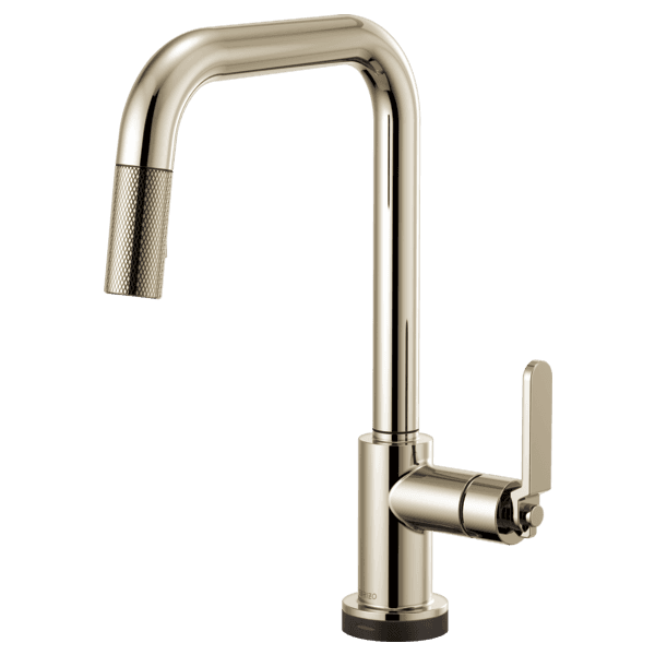 Brizo Litze®: SmartTouch® Pull-Down Kitchen Faucet with Square Spout and Industrial Handle material
