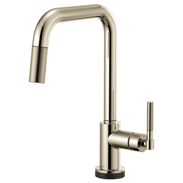 Brizo Litze®: SmartTouch® Pull-Down Kitchen Faucet with Square Spout and Knurled Handle material