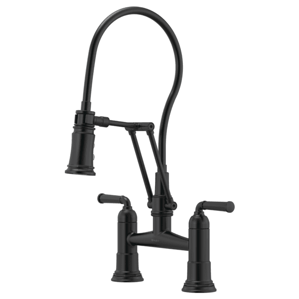 Brizo Rook®: Articulating Bridge Faucet material