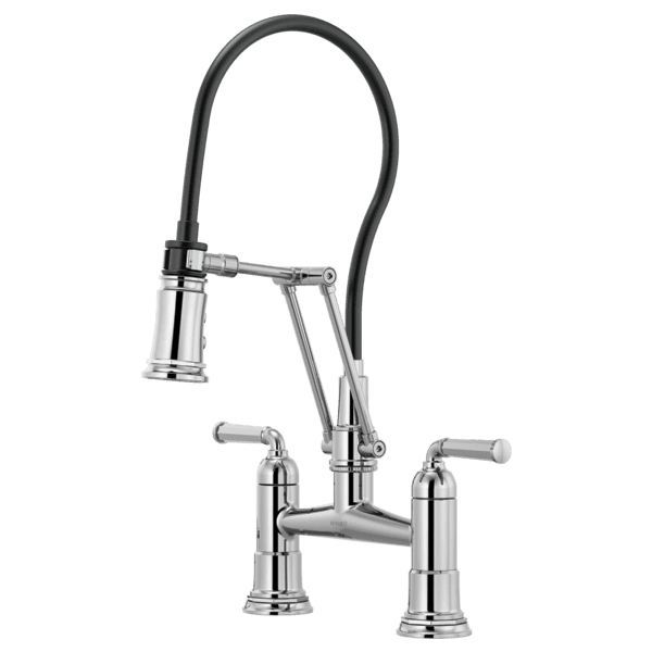 Brizo Rook®: Articulating Bridge Faucet material