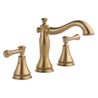 Delta Cassidy™: Two Handle Widespread Bathroom Faucet material