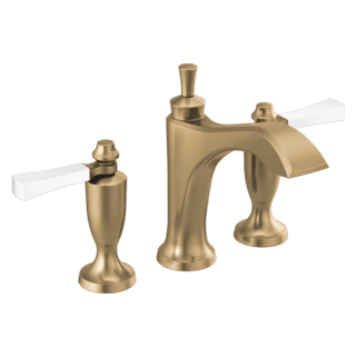 Delta Dorval™: Two Handle Widespread Bathroom Faucet material