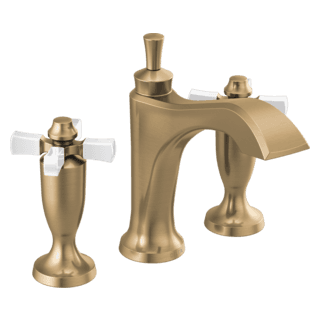 Delta Dorval™: Two Handle Widespread Bathroom Faucet material