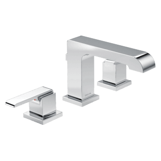 Delta Ara®: Two Handle Widespread Bathroom Faucet material