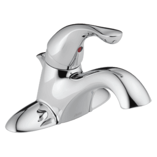 Delta Classic: Single Handle Centerset Bathroom Faucet material