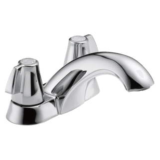 Delta Classic: Two Handle Centerset Bathroom Faucet material