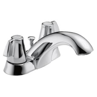 Delta Classic: Two Handle Centerset Bathroom Faucet material