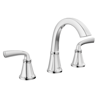 Delta Geist™: Two Handle Widespread Bathroom Faucet material