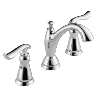 Delta Linden™: Two Handle Widespread Bathroom Faucet material