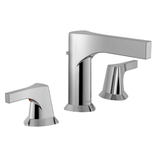 Delta Zura®: Two Handle Widespread Bathroom Faucet material