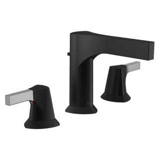 Delta Zura®: Two Handle Widespread Bathroom Faucet material