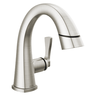 Delta Stryke®: Single Handle Pull Down Bathroom Faucet material