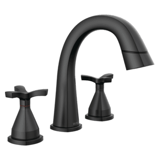 Delta Stryke®: Two Handle Widespread Pull Down Bathroom Faucet material