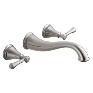 Delta Cassidy™: Two Handle Wall Mount Bathroom Faucet Trim material