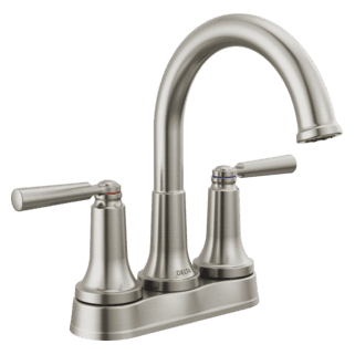 Delta SAYLOR™: Two Handle Tract-Pack Centerset Bathroom Faucet material