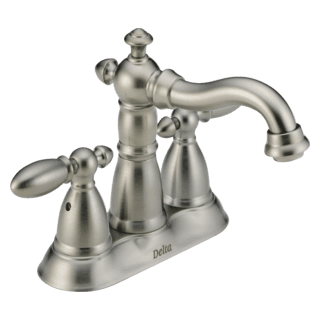 Delta Victorian®: Two Handle Centerset Bathroom Faucet material