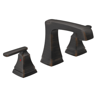 Delta Ashlyn®: Two Handle Widespread Bathroom Faucet with EZ Anchor® material