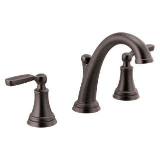 Delta Woodhurst™: Two Handle Widespread Bathroom Faucet material