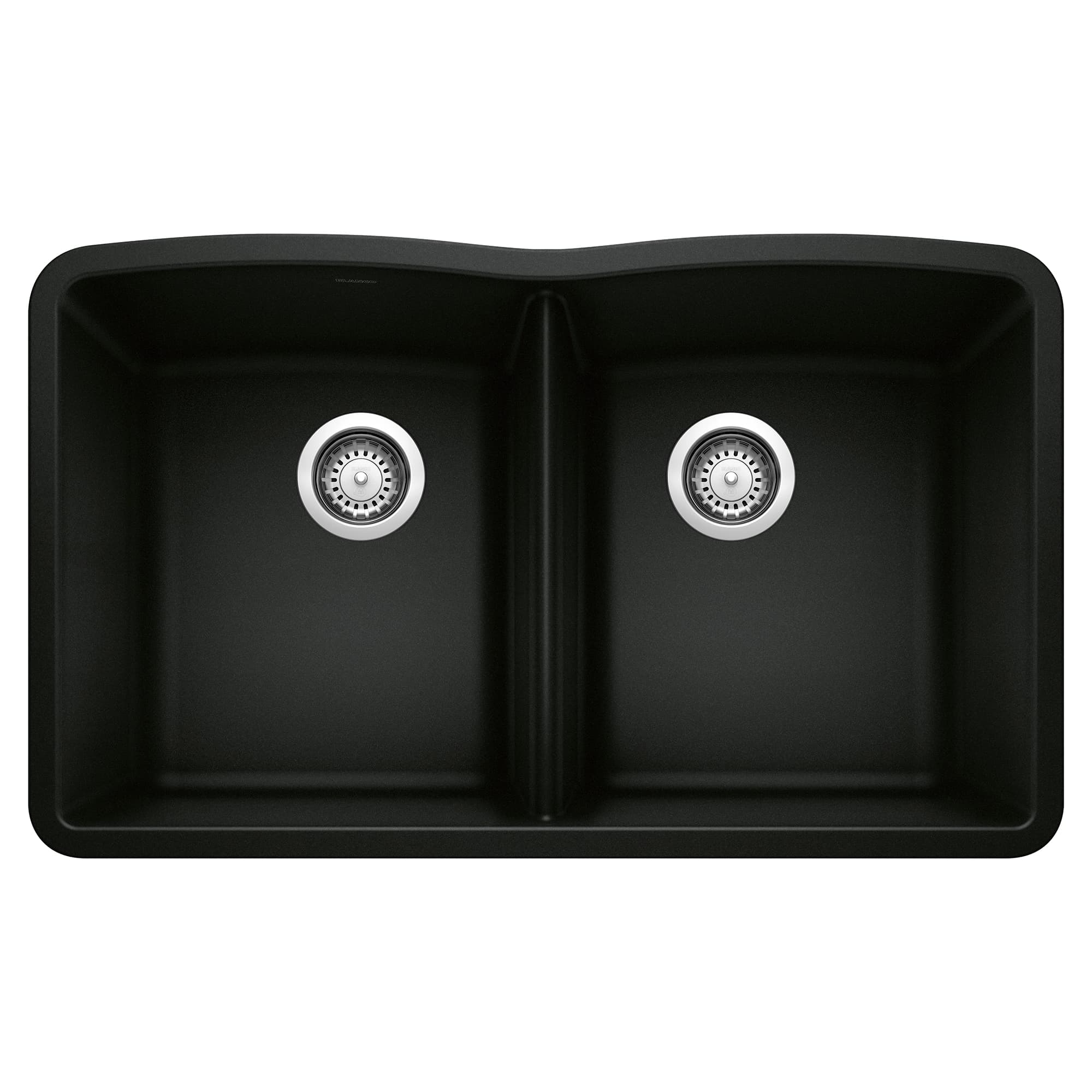 Diamond Equal Double Bowl Kitchen Sink - Coal Black material