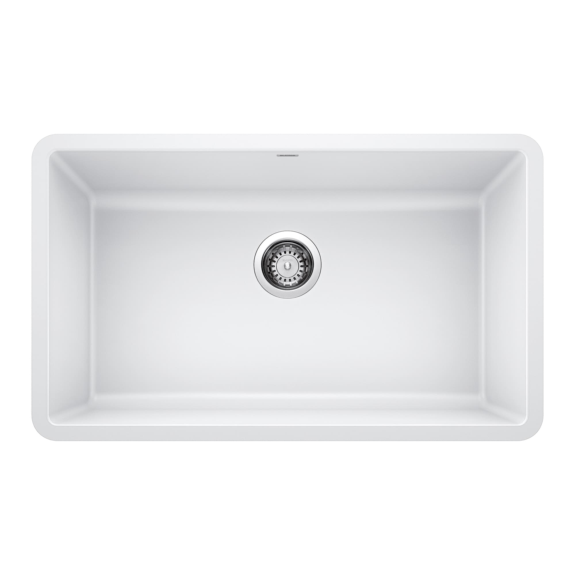 Precis 30" Single Bowl Kitchen Sink - White material