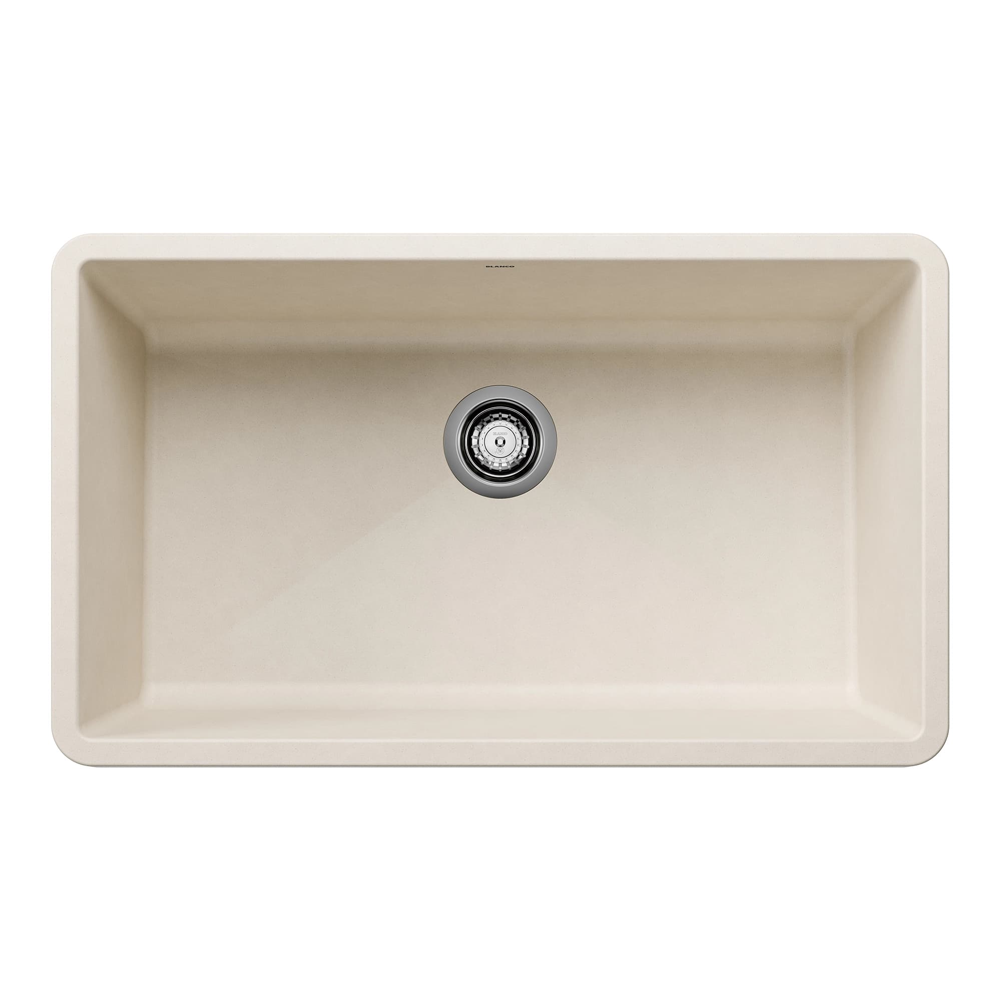 Precis Super Single Bowl Kitchen Sink - Soft White material