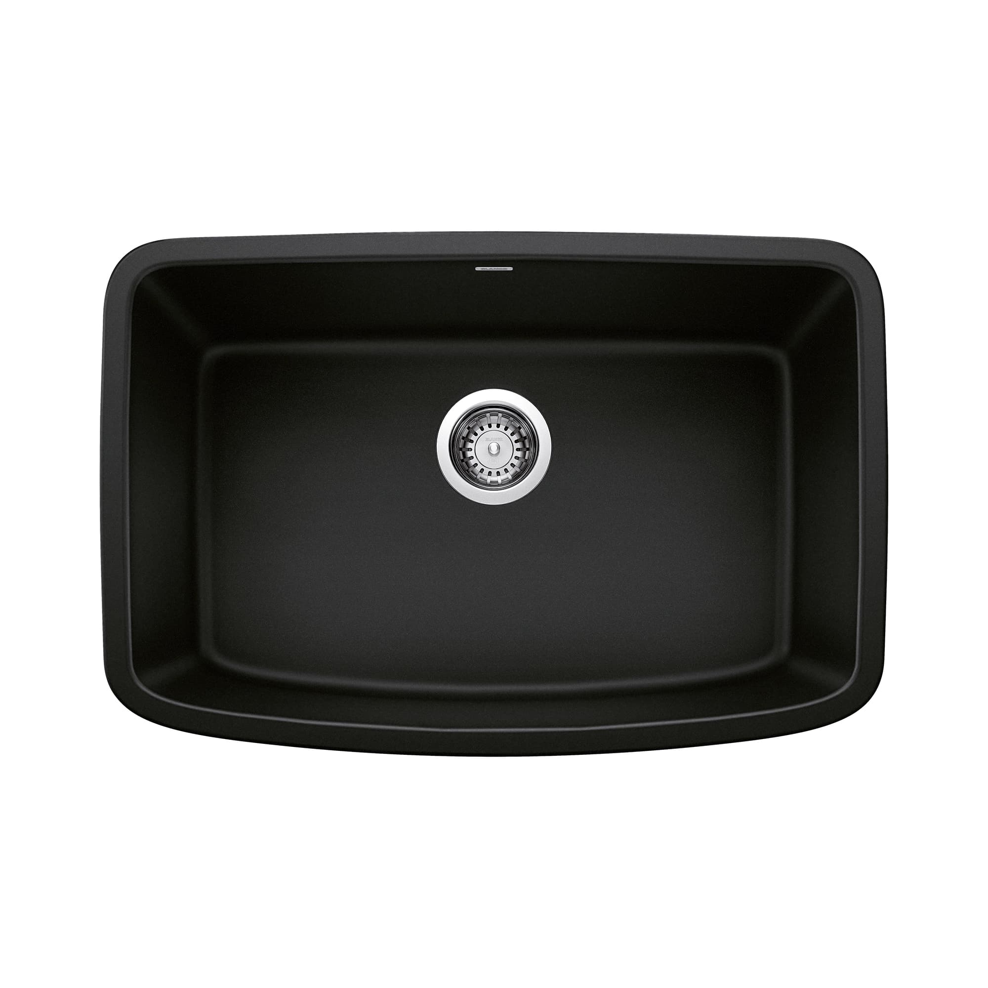 Valea 27" Single Bowl Kitchen Sink - Coal Black material