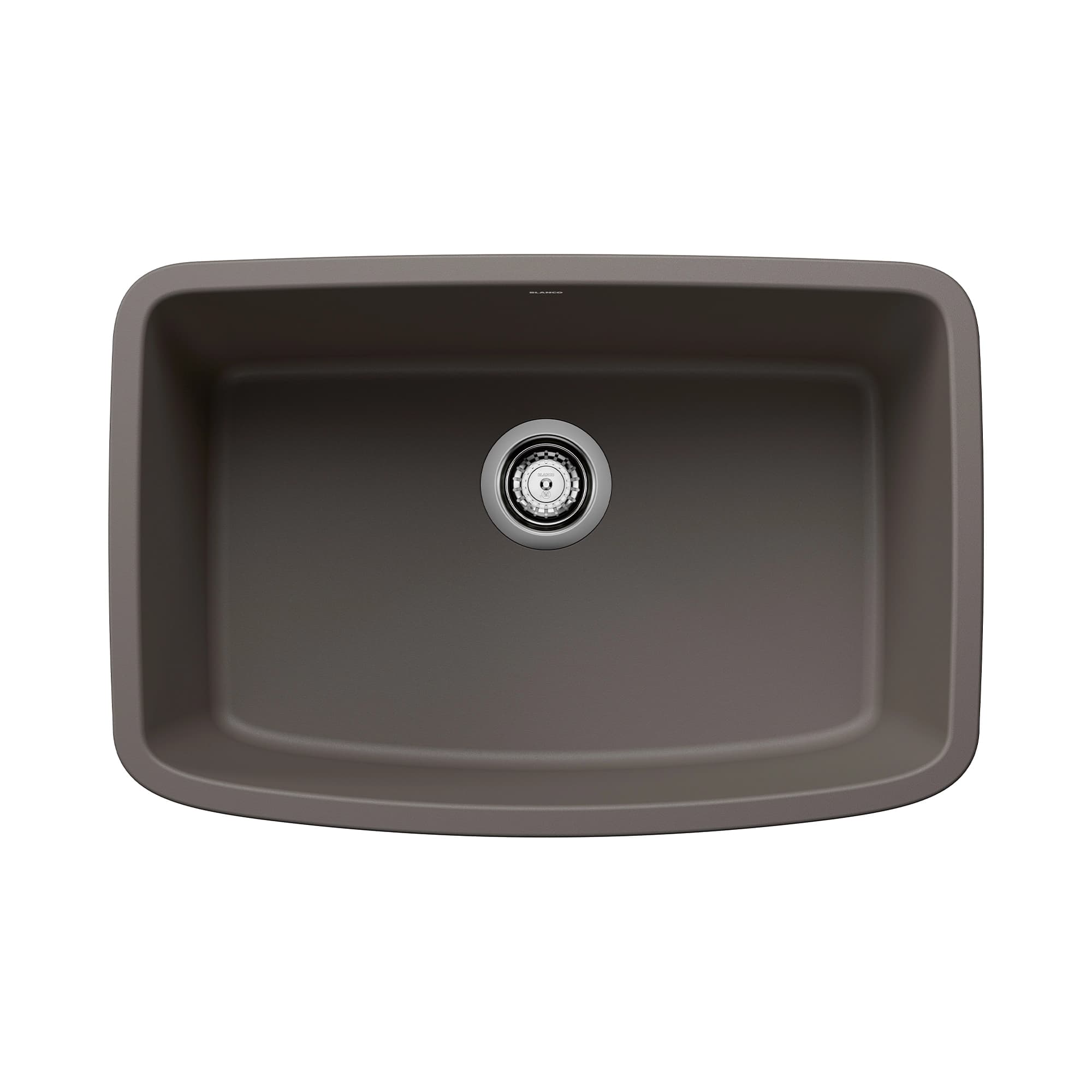 Valea 27" Single Bowl Kitchen Sink - Volcano Gray material